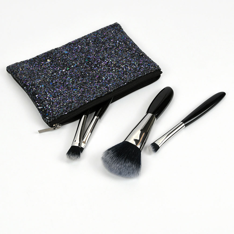 Short Handle Eyeshadow Eyebrow Brush Set