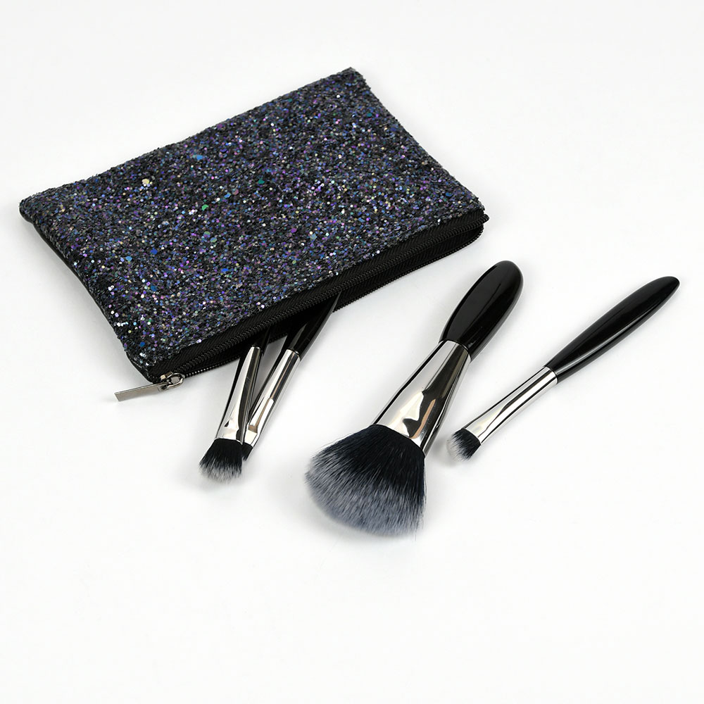 Short Handle Eyeshadow Eyebrow Brush Set