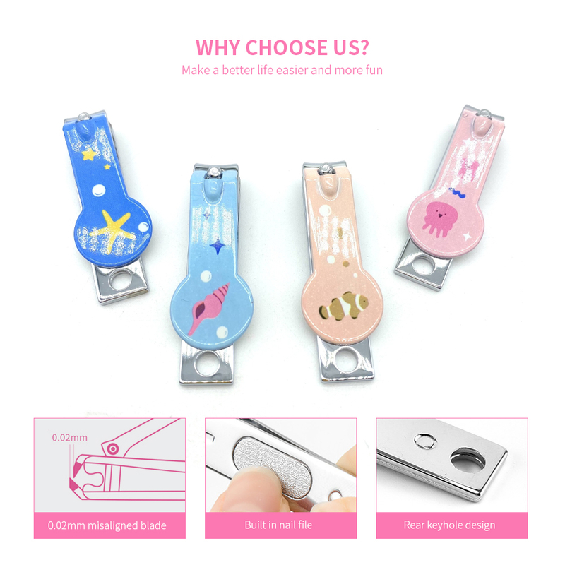 Stainless Steel Cartoon Nail Clipper