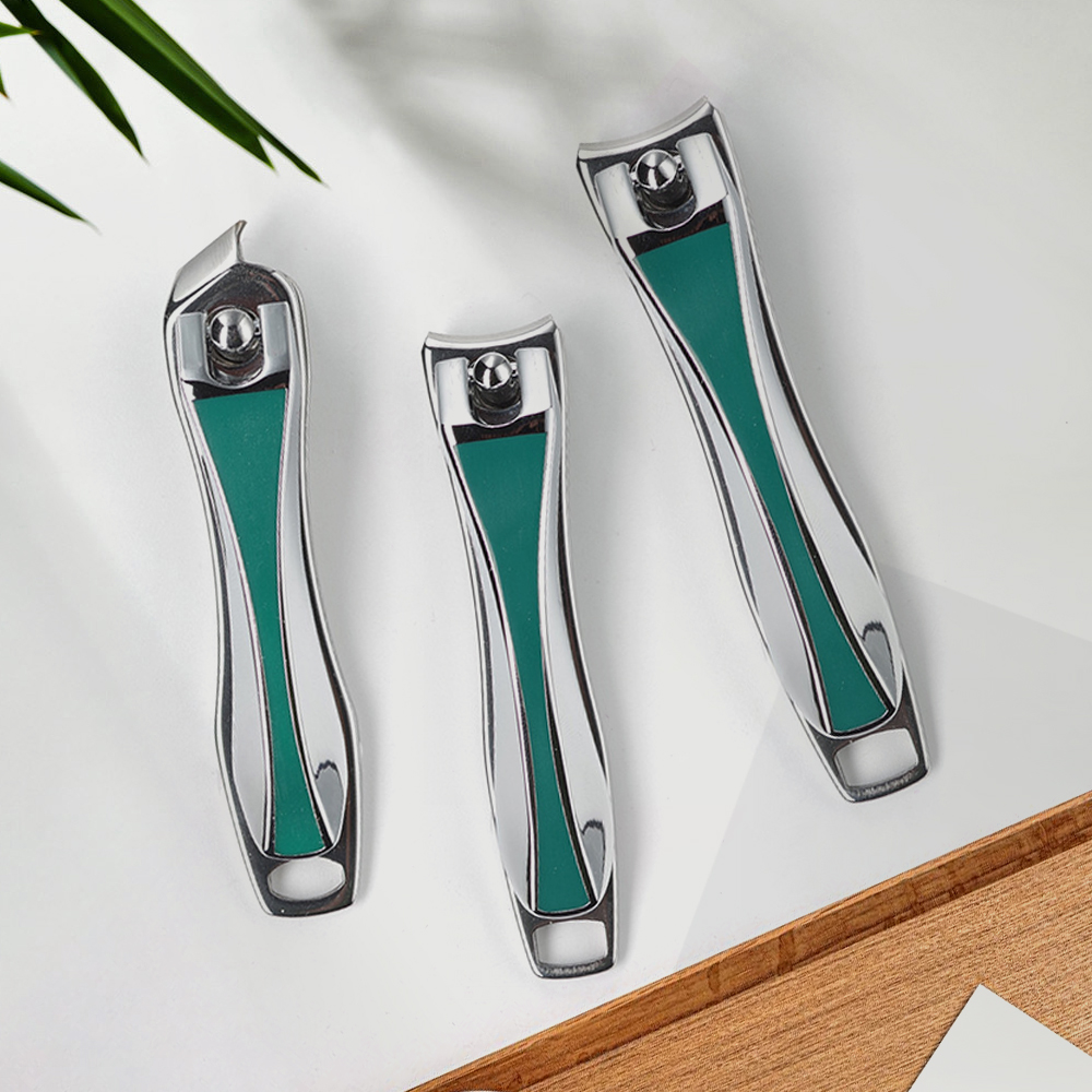3pcs Slant Edge Finger Toe Nail Clipper