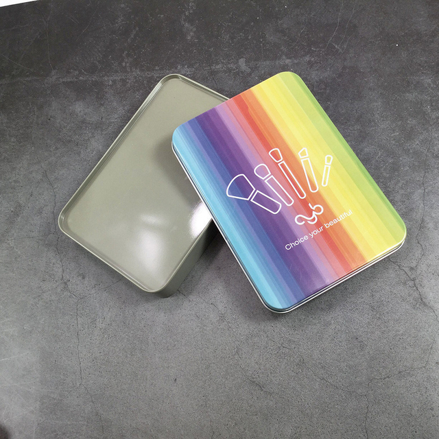 Eyelashes Packaging Metal Tin Box