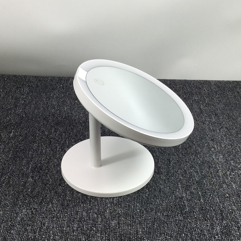Reversible Stand Round LED Desktop Mirror
