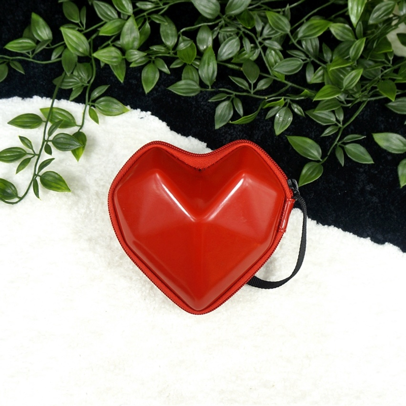 Heart Shape Cosmetic Bag For Purse