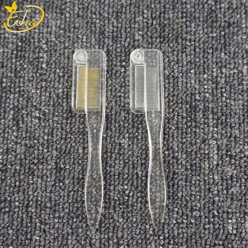 Folding Eyebrow Comb Eyelash Separator