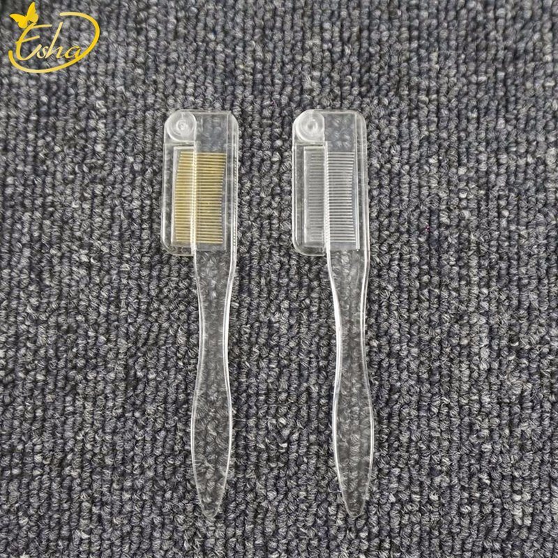 Folding Eyebrow Comb Eyelash Separator
