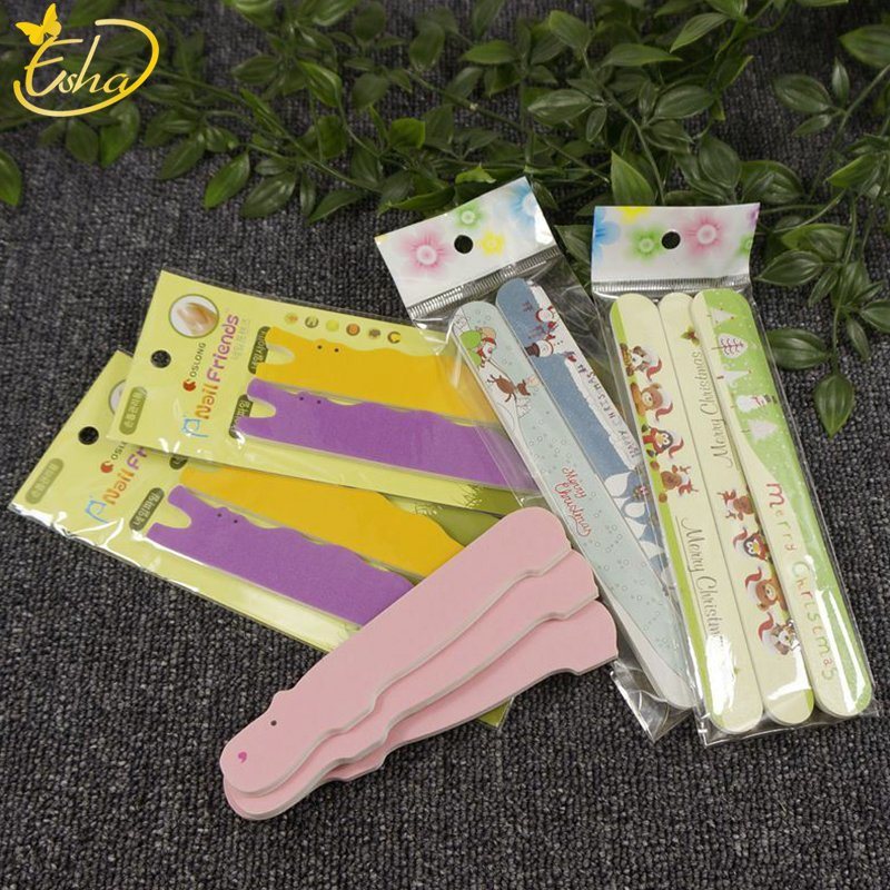 Hot-Selling Two Color Nail Buffer with Hippo Shape