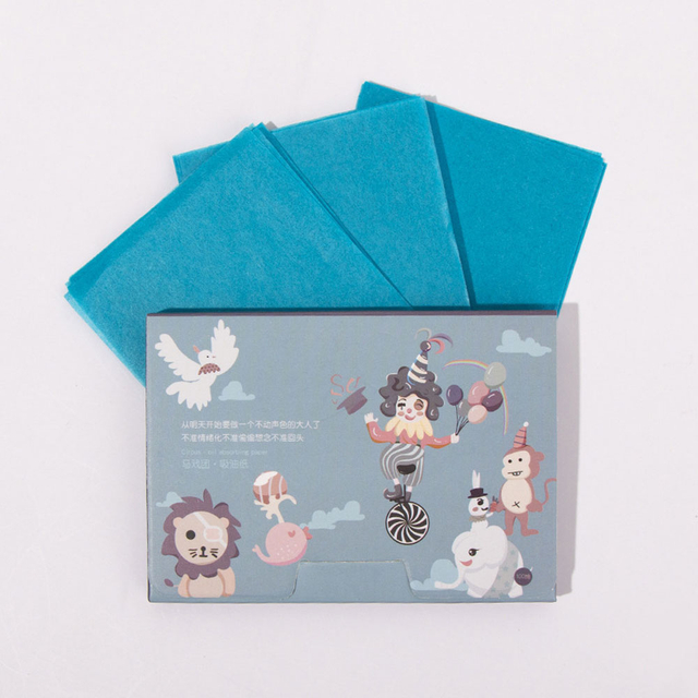 Portable Oil Blotting Tissues For Oily Skin