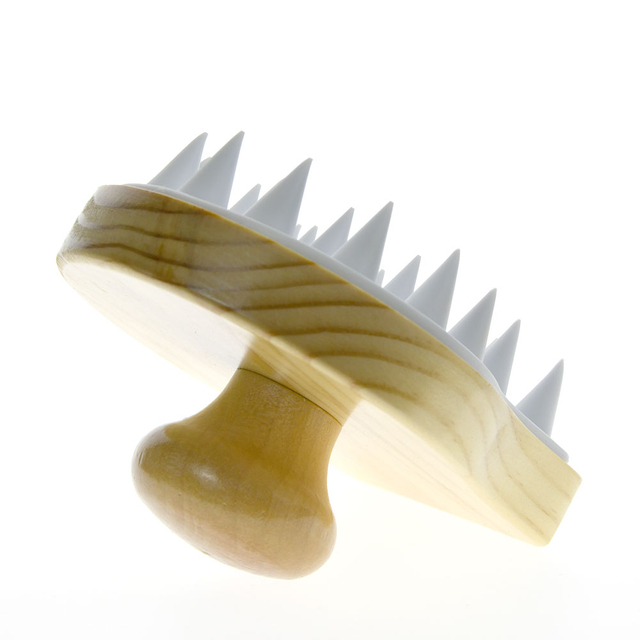 Wooden Wet and Dry Hair Brush