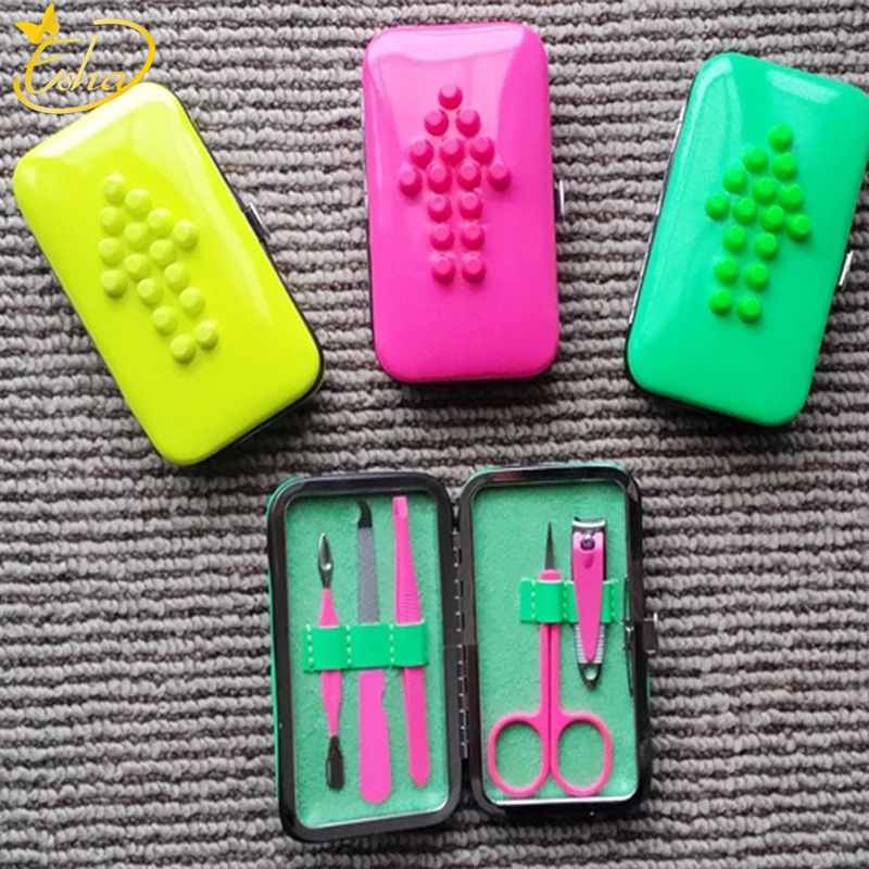 Nail Care Tools Colorful Beautiful Manicure Set