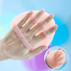 Handheld Silicone Rubber Bath Scrub Cleansing Brush