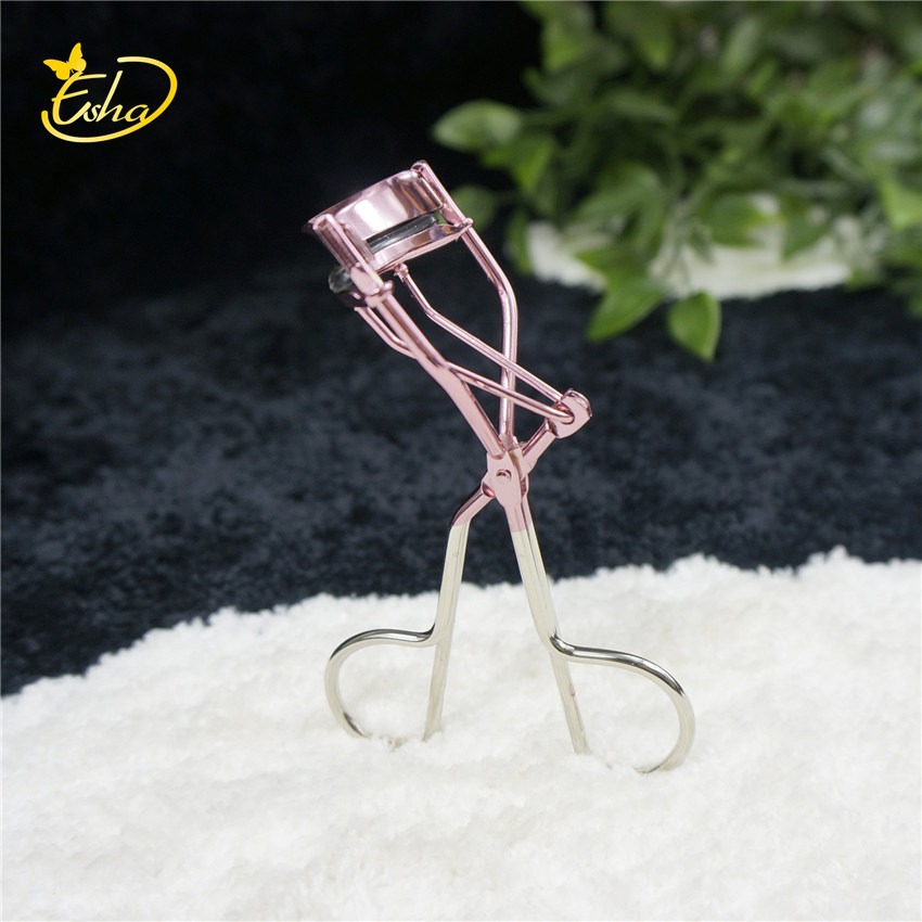 Styling Beauty Tools Two-Tone Rose Gold Eyelash Curler Stainless Steel Eyelash Curler Metallic Handle Eyelash Curler