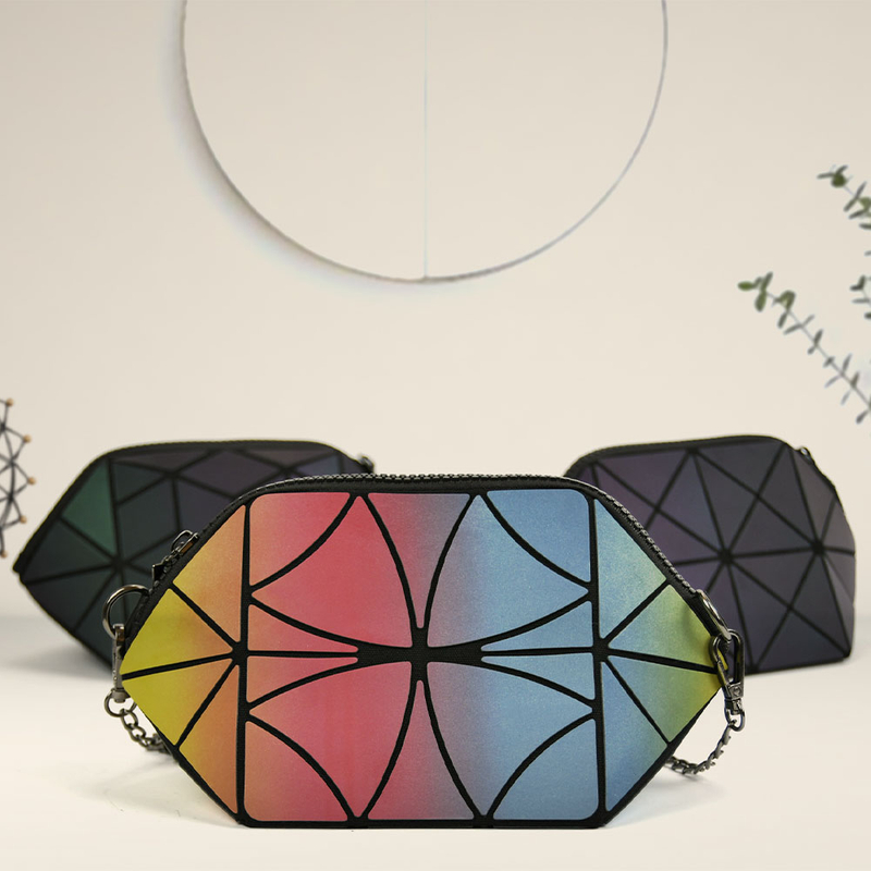 Holographic Tropical Fashionable Makeup Bag