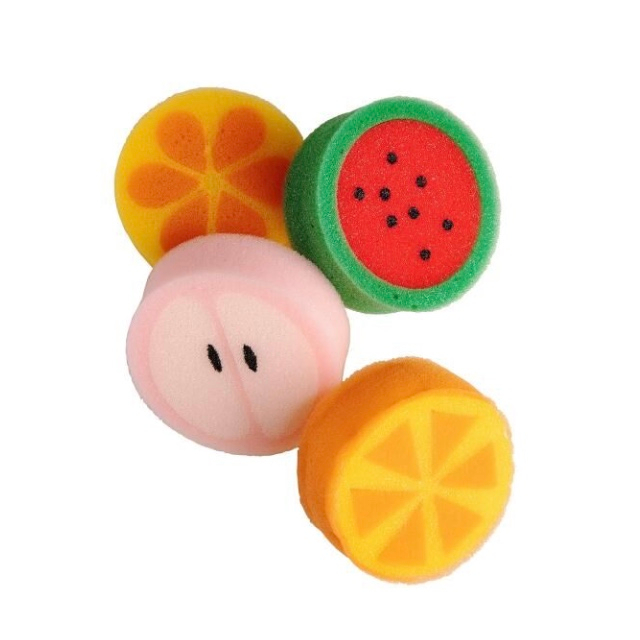 Fruits Shape Mesh Bath Sponge