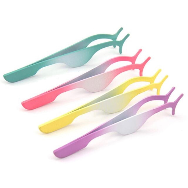 Silicon tip Stainless Steel Eyelash Applicator