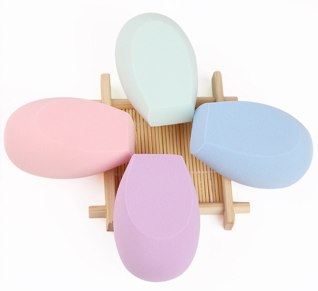 Three Sides Sponge Puff Dry And Wet Beauty Egg 