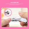 Cute Foot Shape Nail Clipper with Keychain