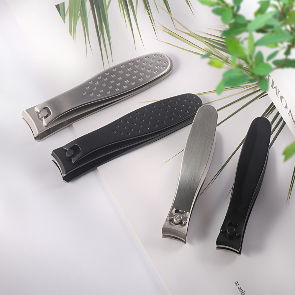 Stainless Steel Hollowed Out Handle Nail Clipper