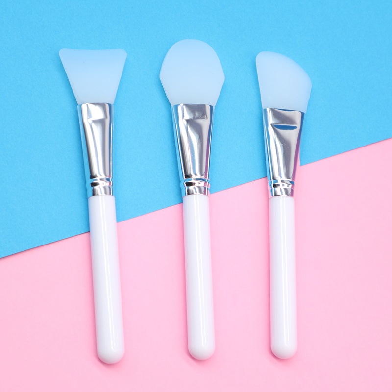 Reusable White Face Care Cosmetic Spatula