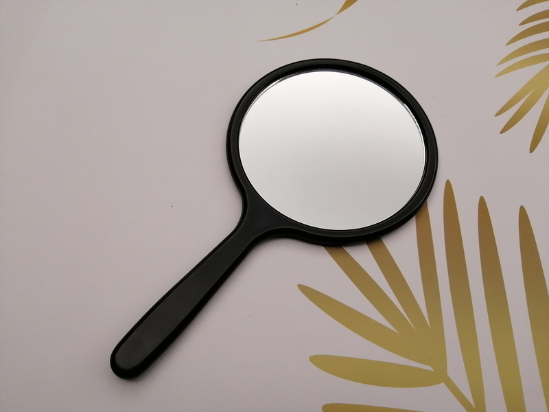 Personalized Metal Pocket Hand Held Mirror