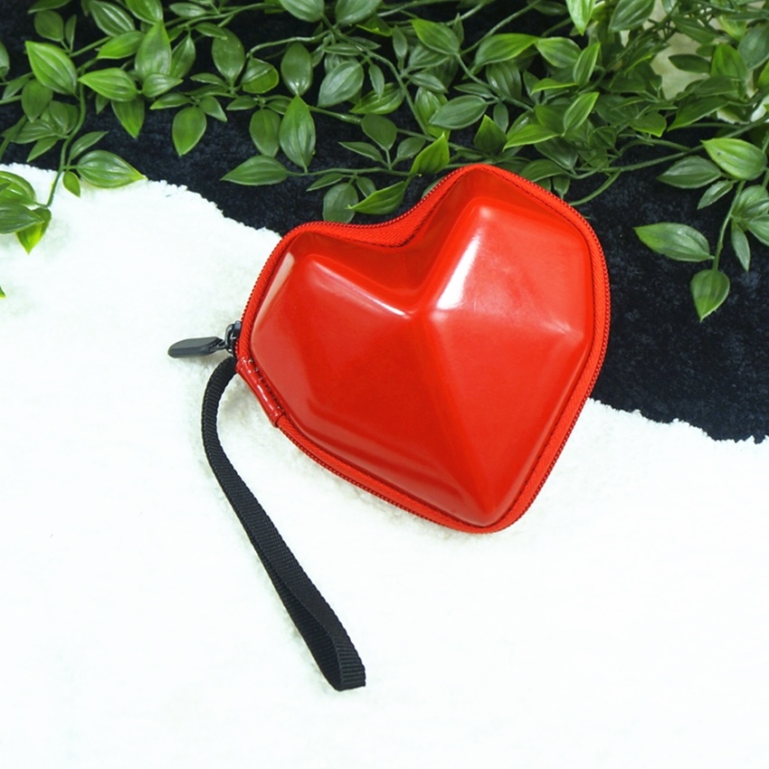 Heart Shape Cosmetic Bag For Purse