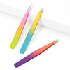 3-Tips Colour Eyebrow Clip & Eyelash Tweezer