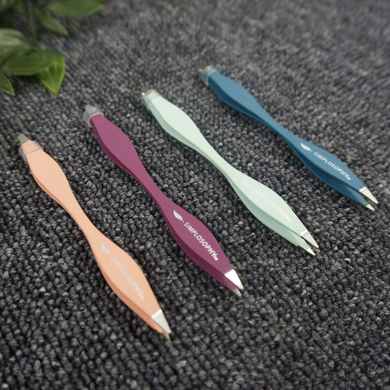 Double Head Makeup Beauty Eyebrow Clip