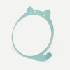 Cute Cat Adjustable Metal Folding Table Mirror