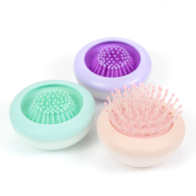 Soft Silicone Single-Sided Portable Massage Hair Brush