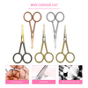 Straight Tip Scissor for Eyebrows