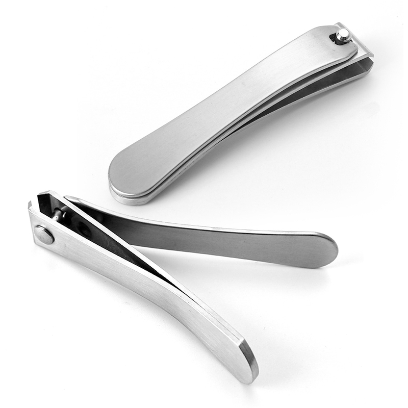 Stainless Steel Large Bend Cuticle Nail Clipper