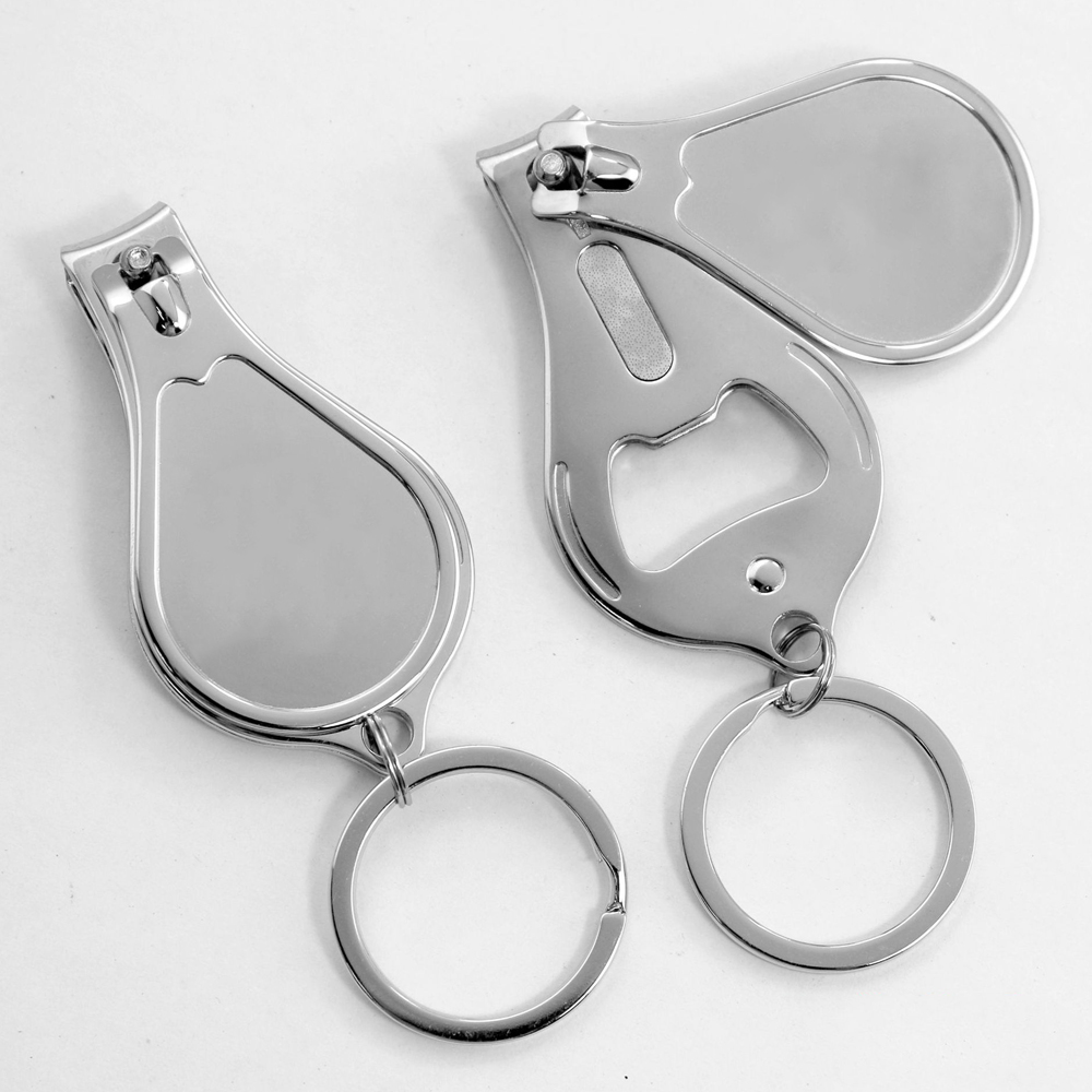 Custom Nail Trimmer Bottle Opener Keychain