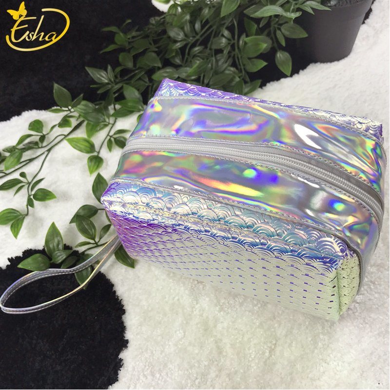 Holographic Cosmetic Pouch Bag for Ladies