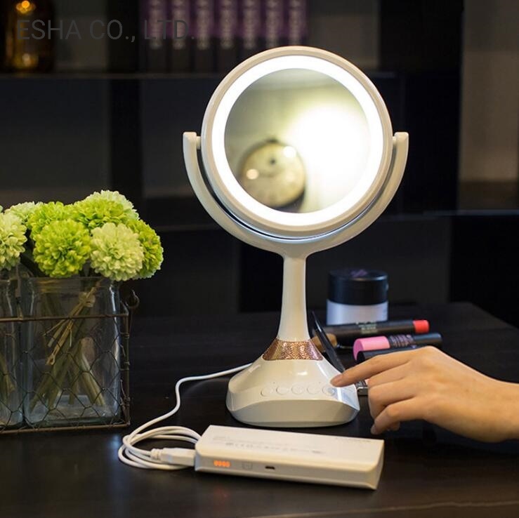 What are the advantages of handheld mirror with light?