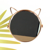 Mini Standing Metal Tabletop Mirror