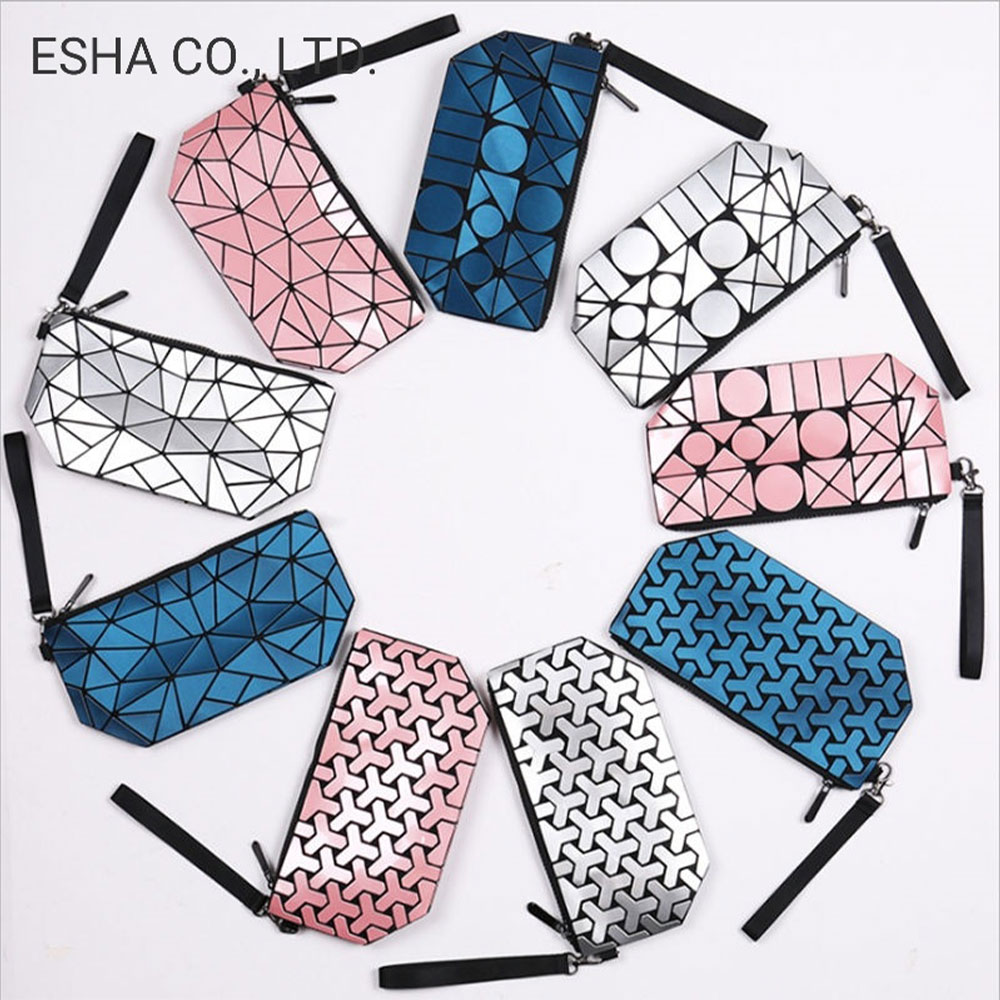 Fashion Trendy Travel Folding Nine-Piece Cosmetic Bag