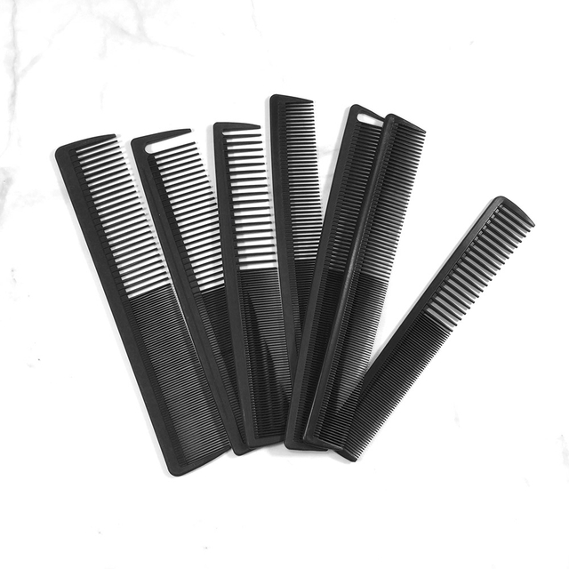 Fiber Anti Static Black Carbon Styling Comb