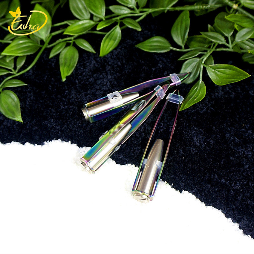 LED Illuminated Eyebrow Tweezers