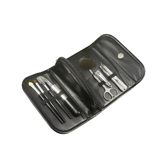 Red Round Manicure Set
