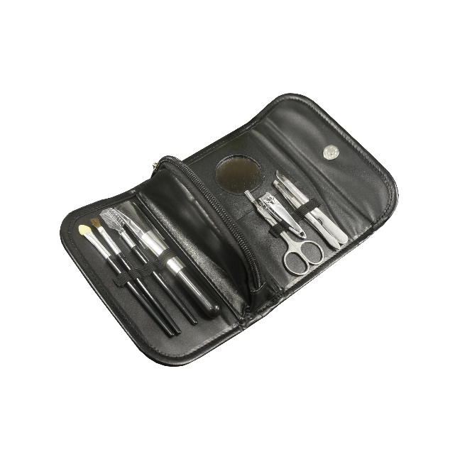 Red Round Manicure Set