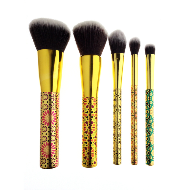 Makeup Brush Set And Holder