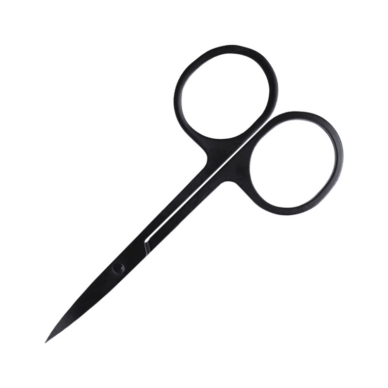 Straight Tip Carbon Steel Small Eyebrow Trimmer