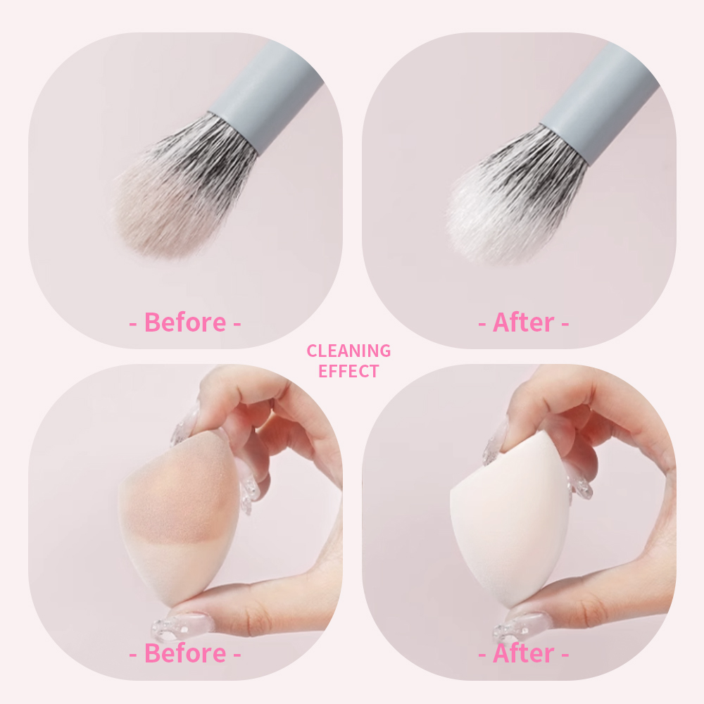 Silicone Foldable Makeup Brush Cleaning Bowl