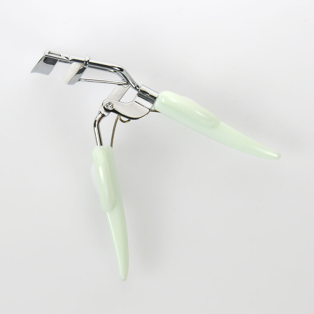 Green Silicone Handle Eyelash Curler