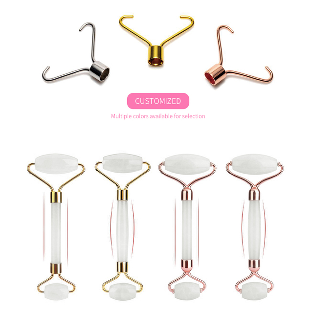 Handheld Guasha Facial Jade Roller Set