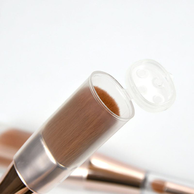 Retractable 4 in 1 Mini Makeup Brush Set