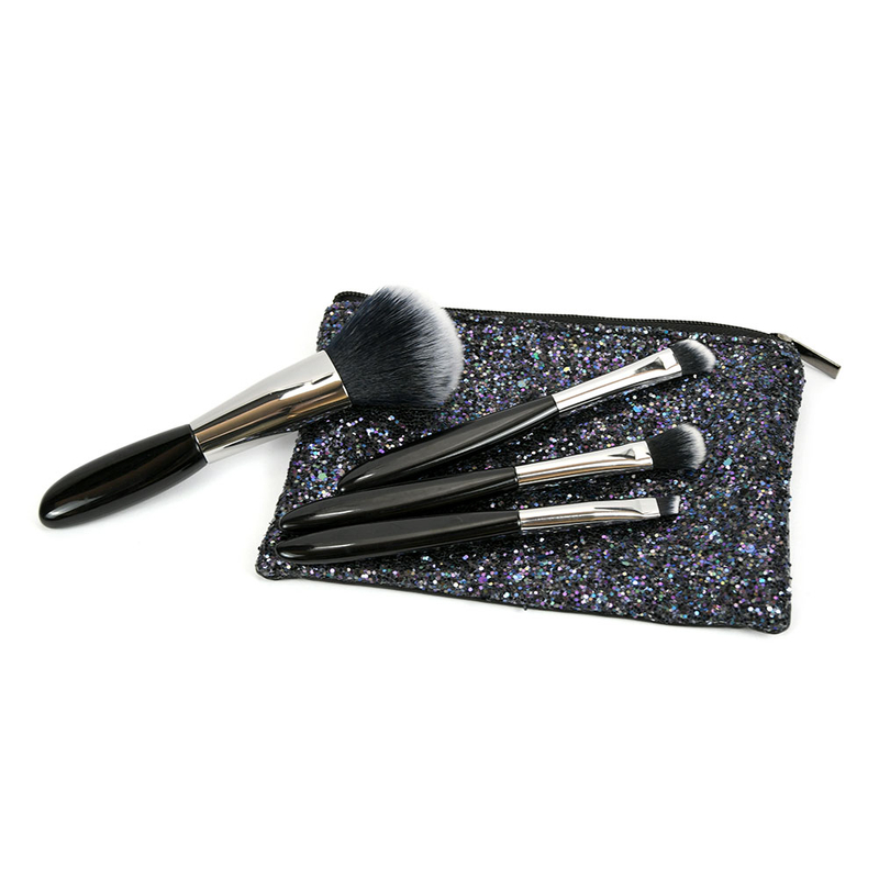 Short Handle Eyeshadow Eyebrow Brush Set