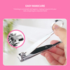 Professional Nail Trimmer with Grip Handle