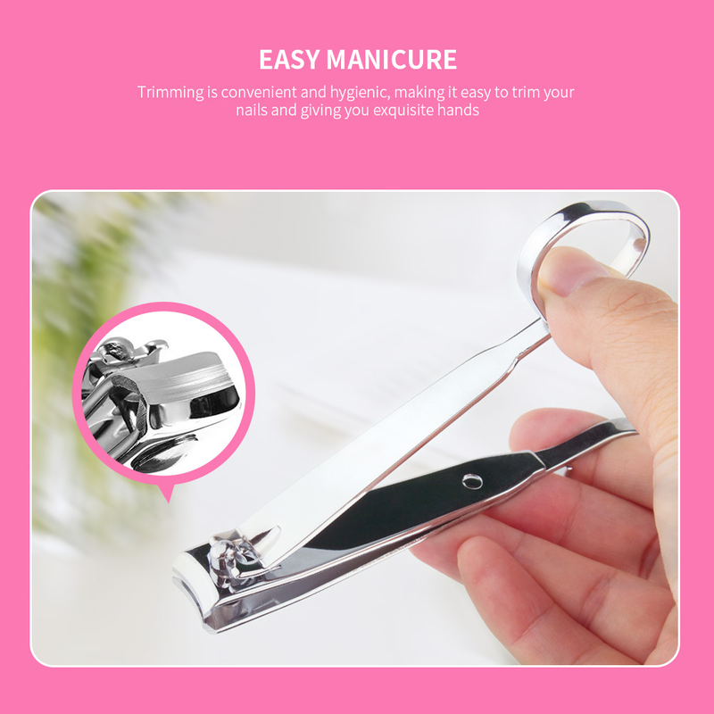 Professional Nail Trimmer with Grip Handle