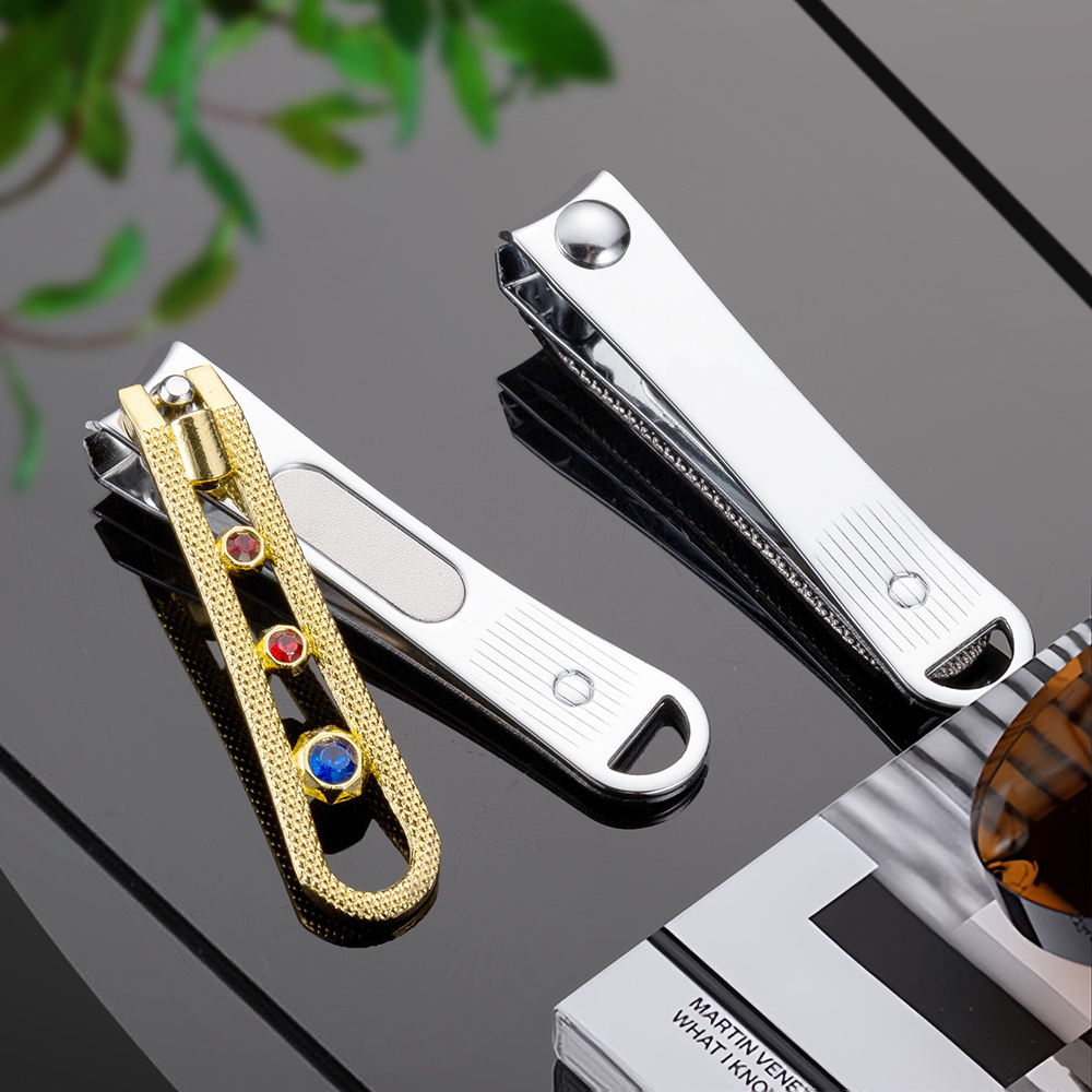 Luxury Diamound Cuticle Nail Clipper with Filer