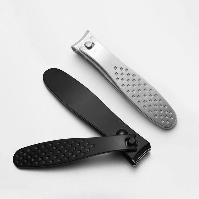 Stainless Steel Hollowed Out Handle Nail Clipper